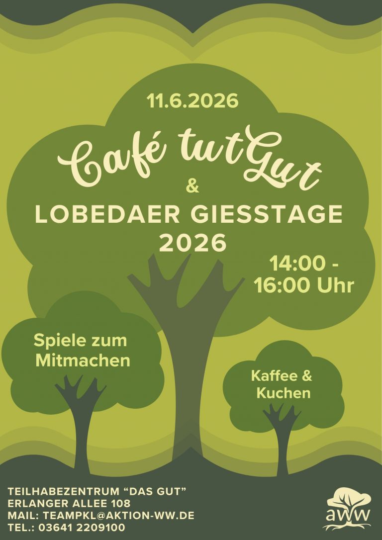 Gießtage Lobeda Programm